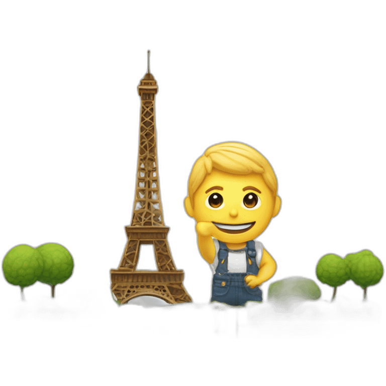 La Tour Eiffel et l'Arc de Triomphe emoji