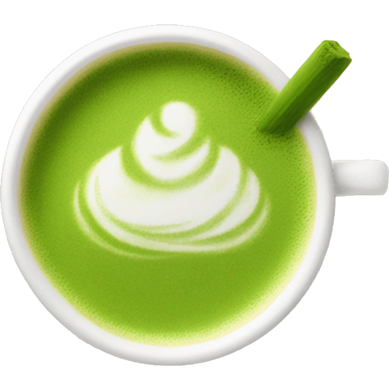 Matcha latte  emoji