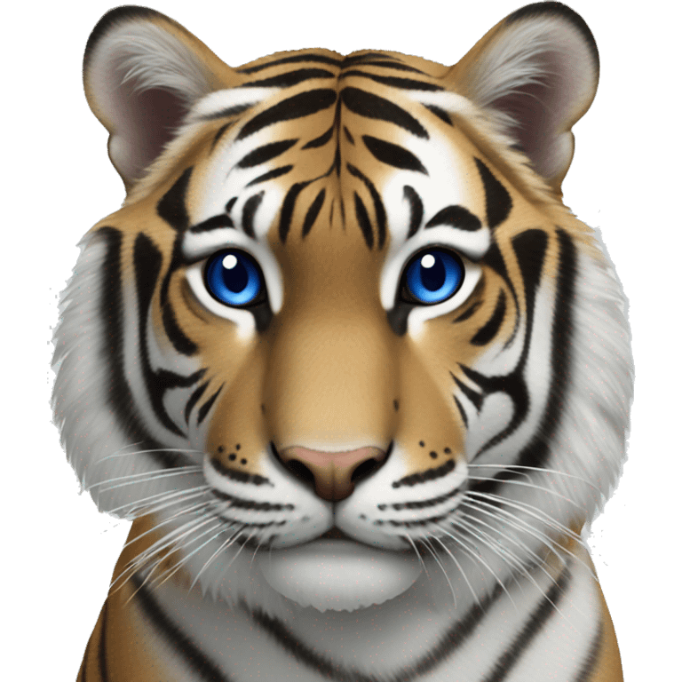 tigre bleu  emoji