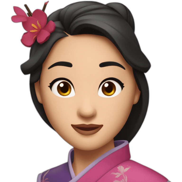 mulan disney emoji