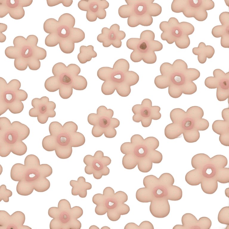 beige brown pink bloom sweater emoji