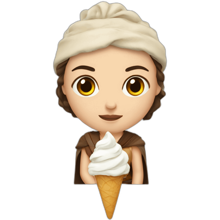 Rey helado emoji