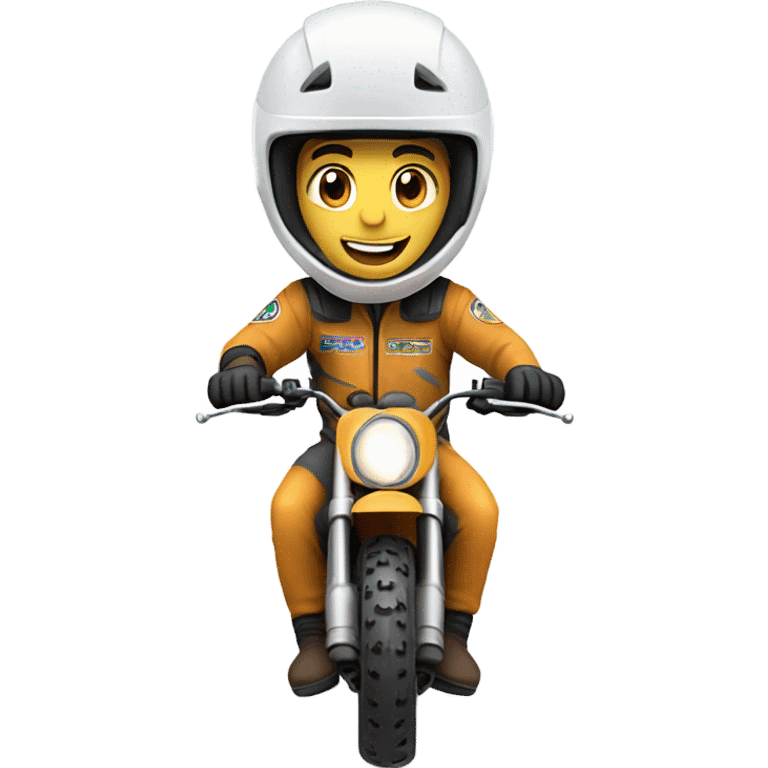 Dirtbike lover emoji