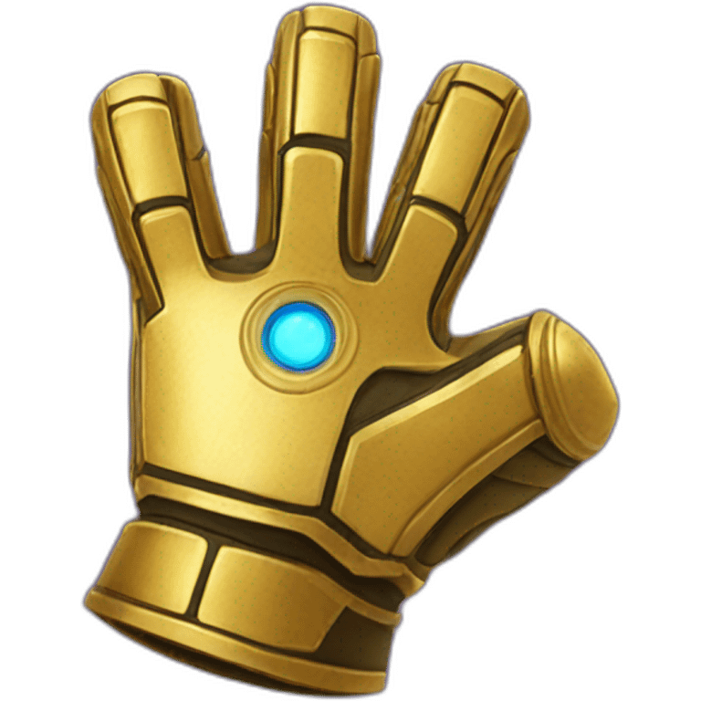 thanos infinity glove emoji