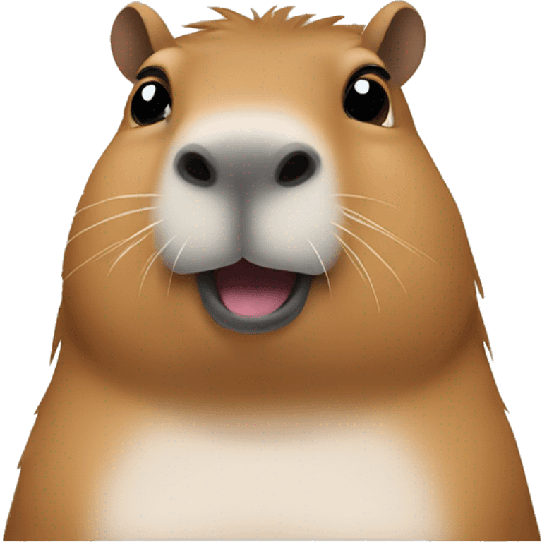 Cute Capybara  emoji