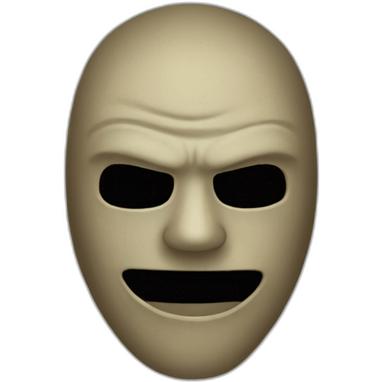 scary mask emoji