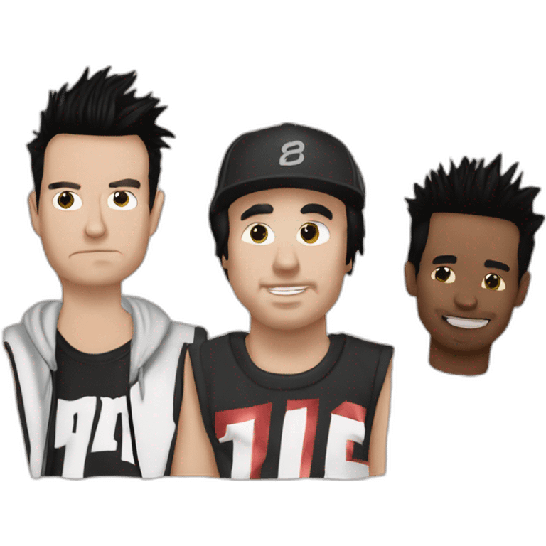 Mark Tom and Travis from blink 182 emoji