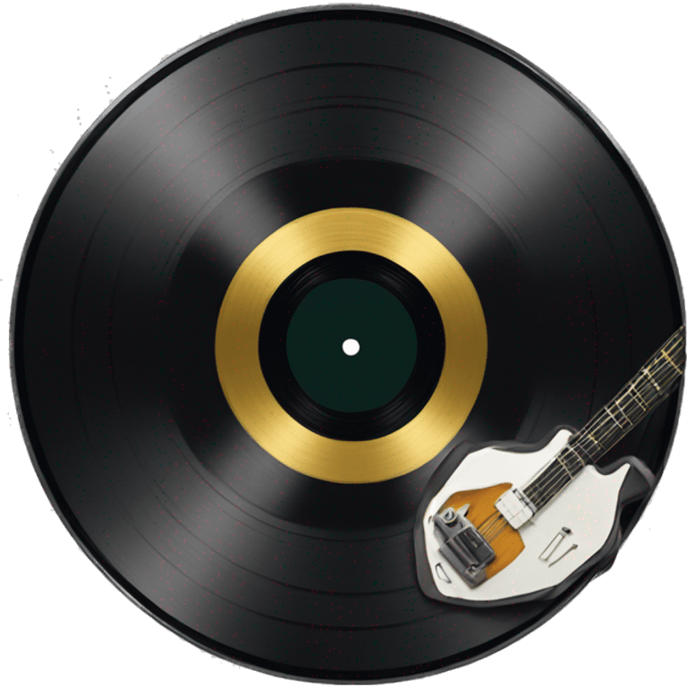 Vinyl record emoji