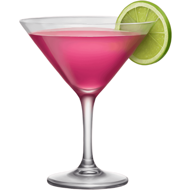 Cosmopolitan cocktail  emoji