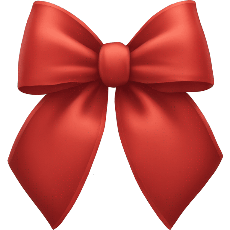 Red bow emoji