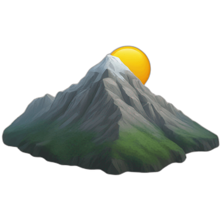 mountain emoji