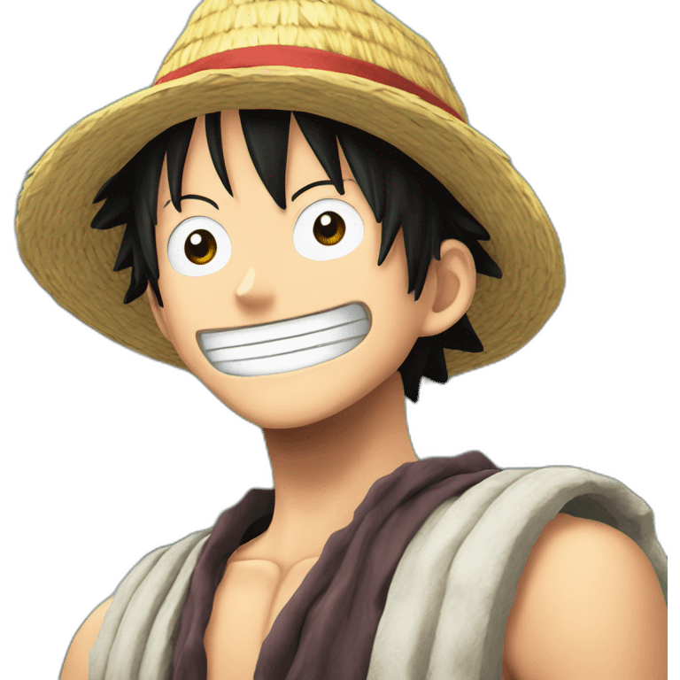 Luffy viande emoji