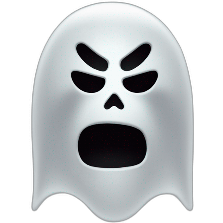 ghost face from scream emoji