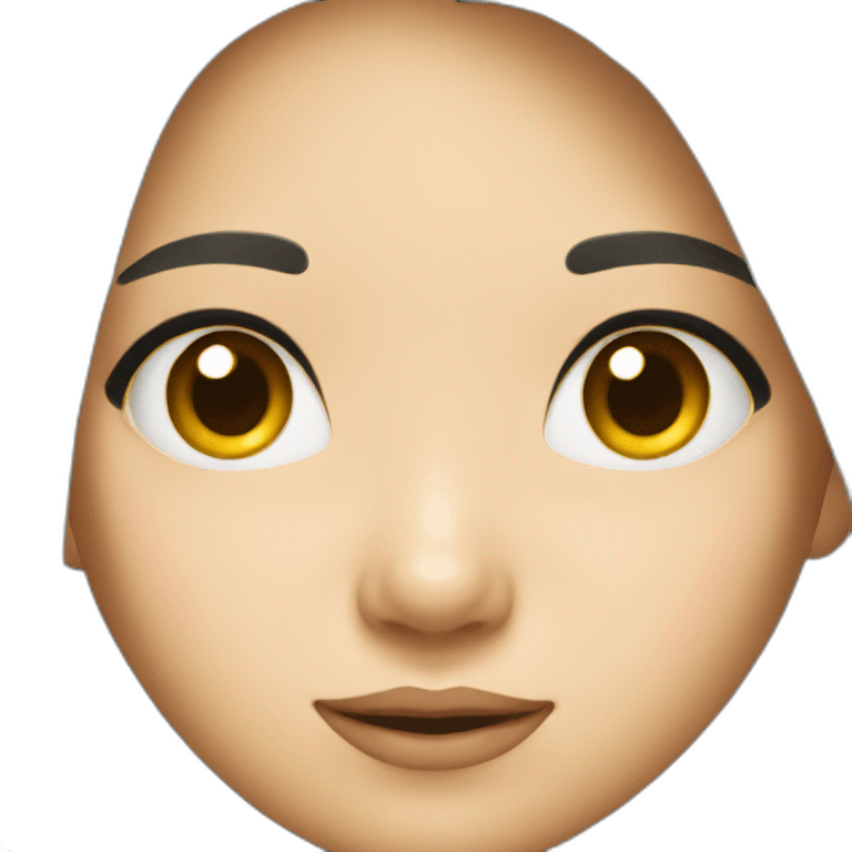 Asian girl emoji