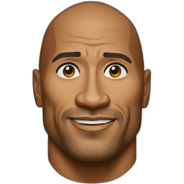 dwayne johnson the rock suspect emoji