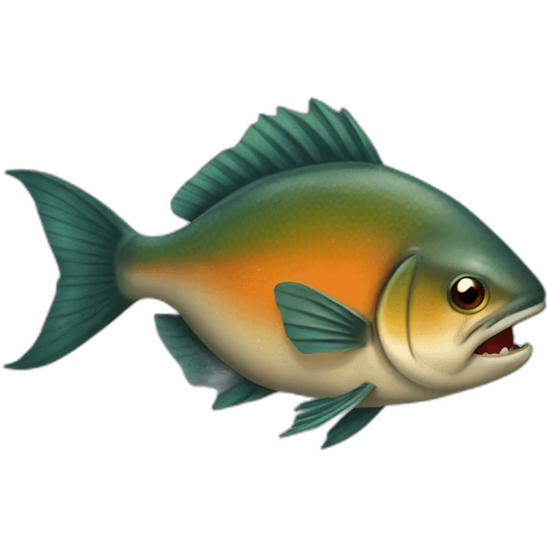 Piranha emoji