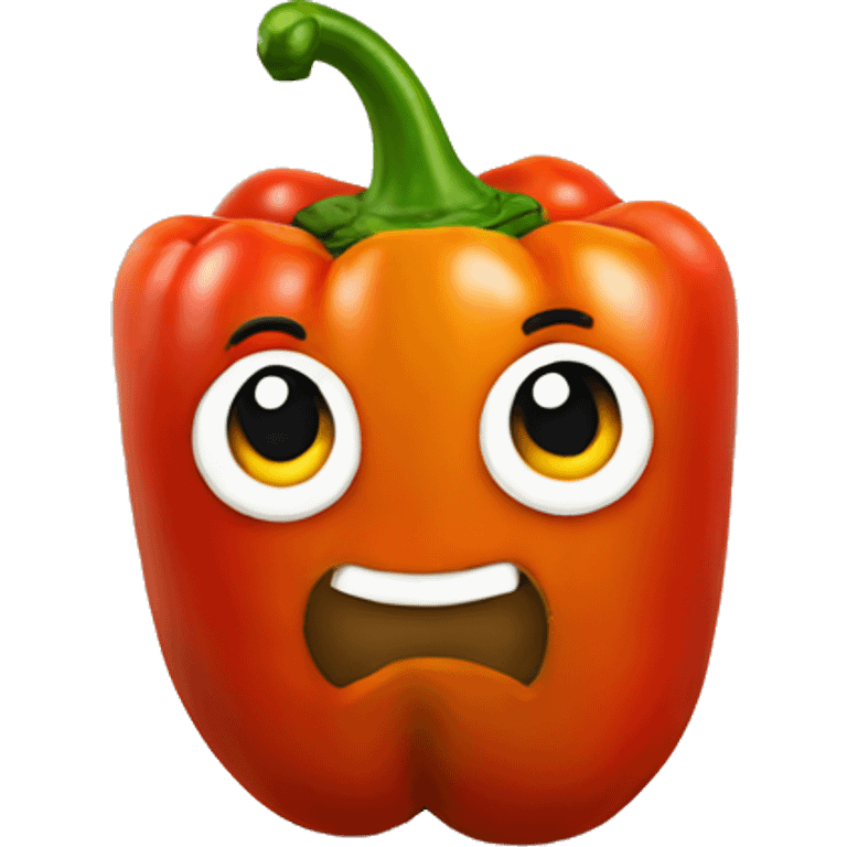 Stuffed bell pepper emoji