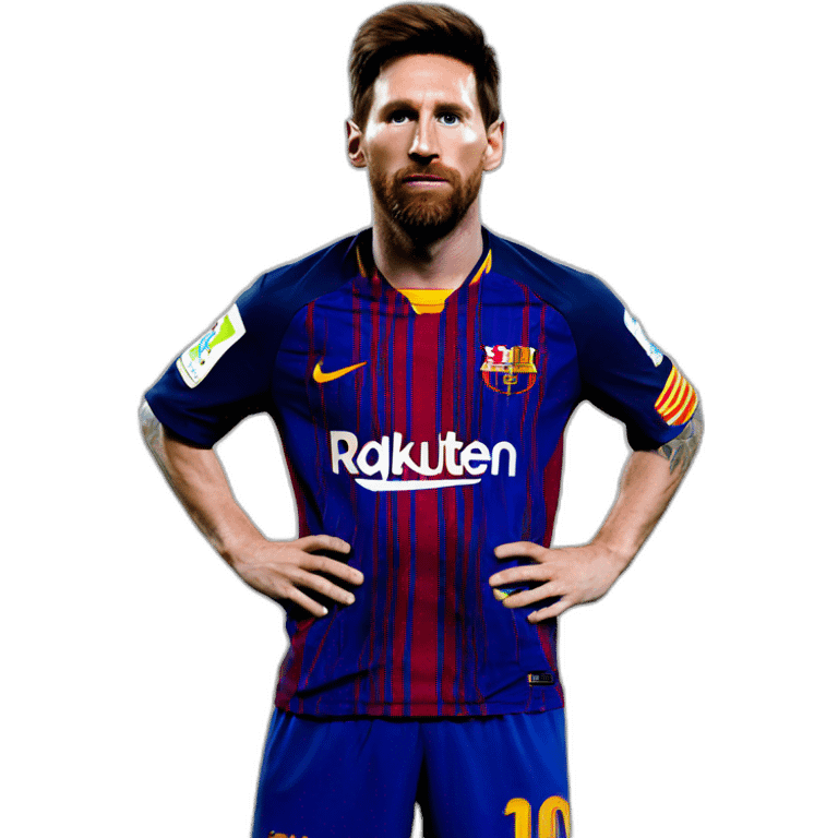 Leo messi cuerpo completo emoji