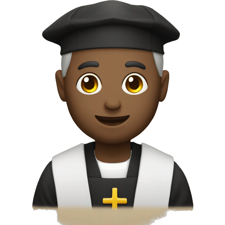 priest holding host emoji