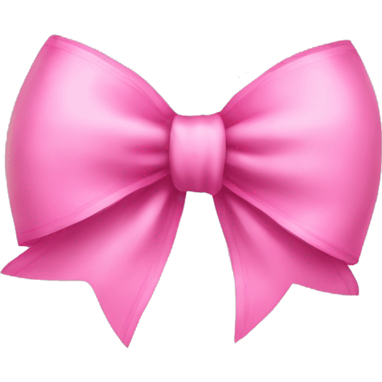 Pink bow emoji