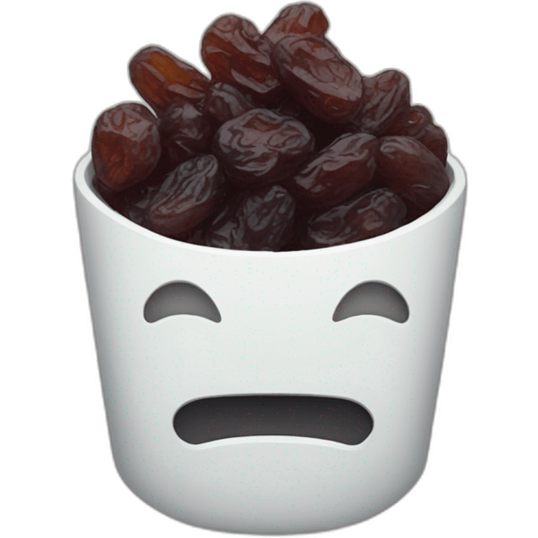 dried raisin emoji