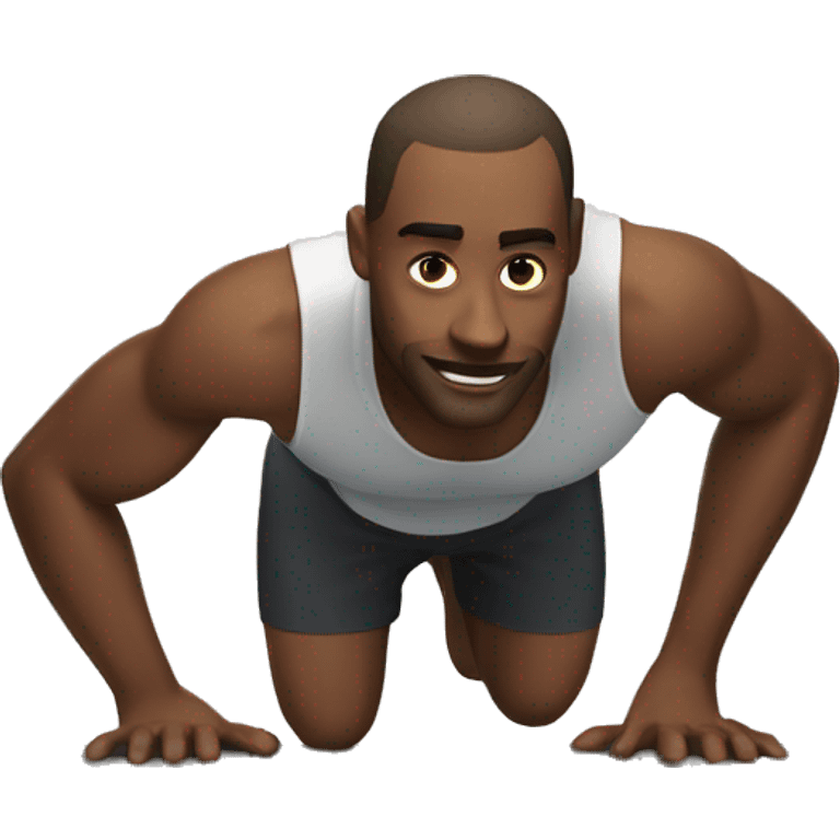 Push-up man emoji