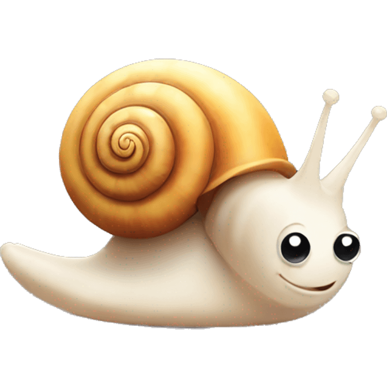 cute kawaii snail emoji