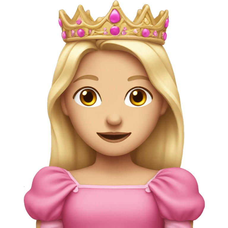 pink princess emoji