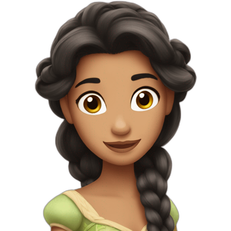 Disney Princess tangled emoji