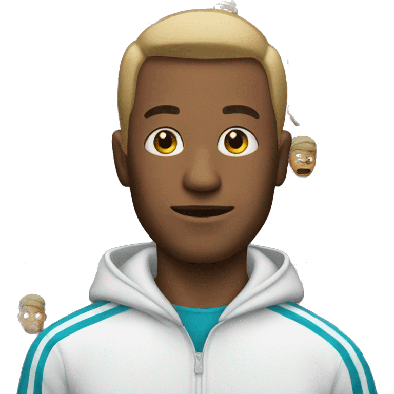 Man in tracksuit emoji