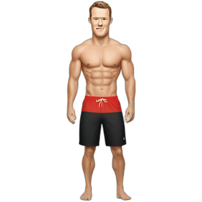 Jonathan Toews as a beach body emoji