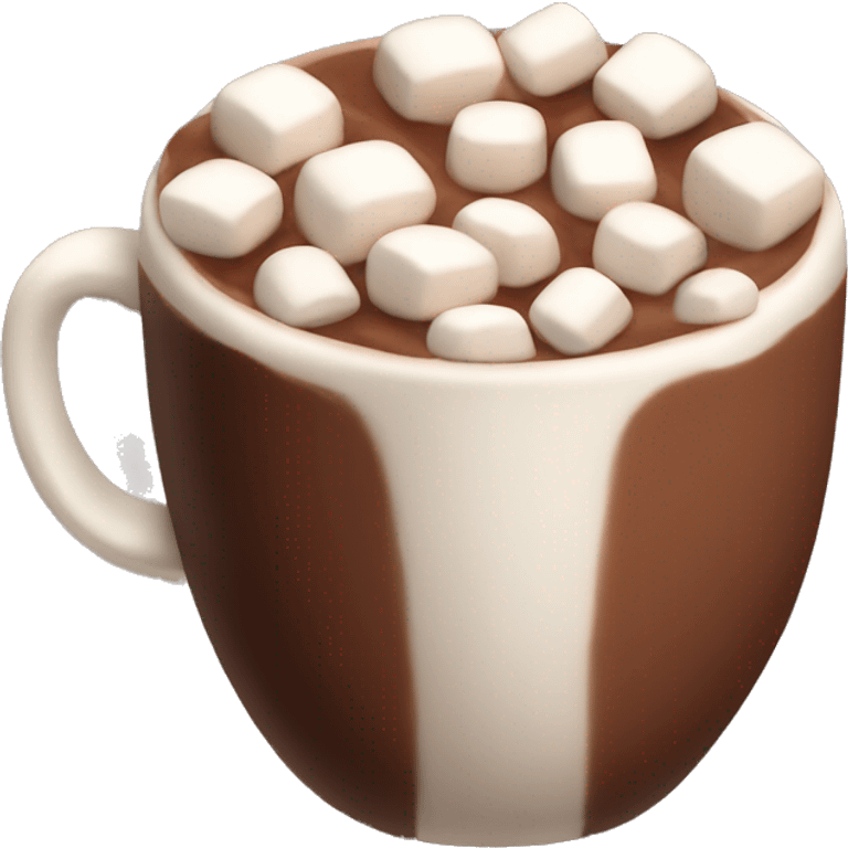 cocoa with marshmallows emoji