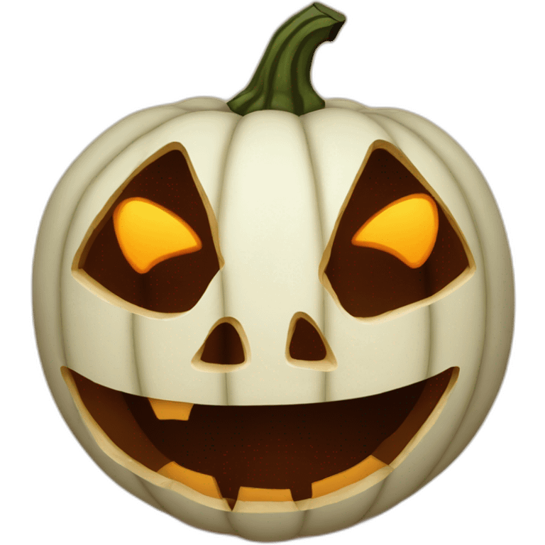 Evil jack o lantern emoji