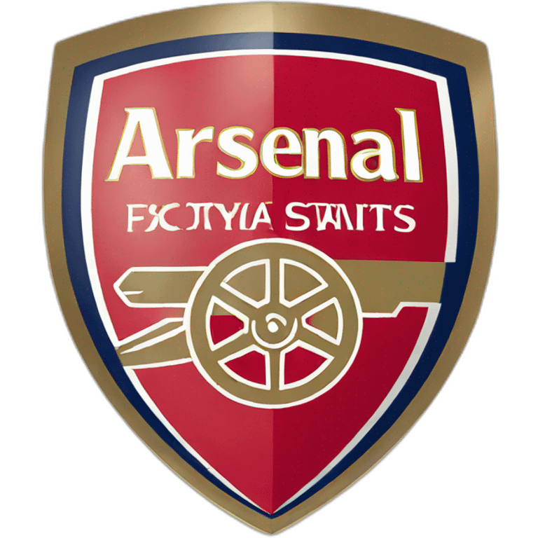 Arsenal football badge emoji