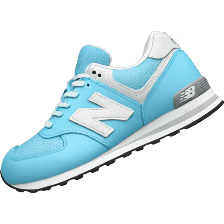 Light Blue New Balance Shoe emoji