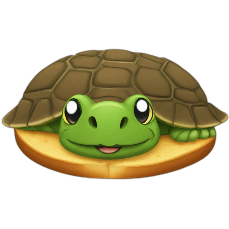 turtle bread emoji