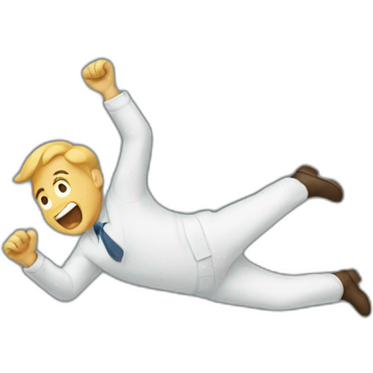 man falling emoji