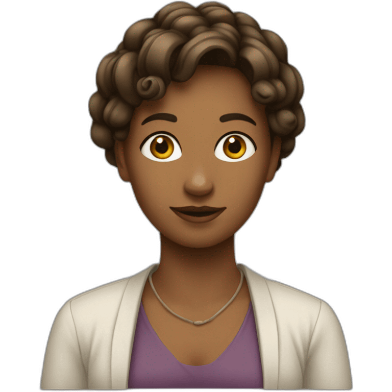 Une femme aliéné emoji