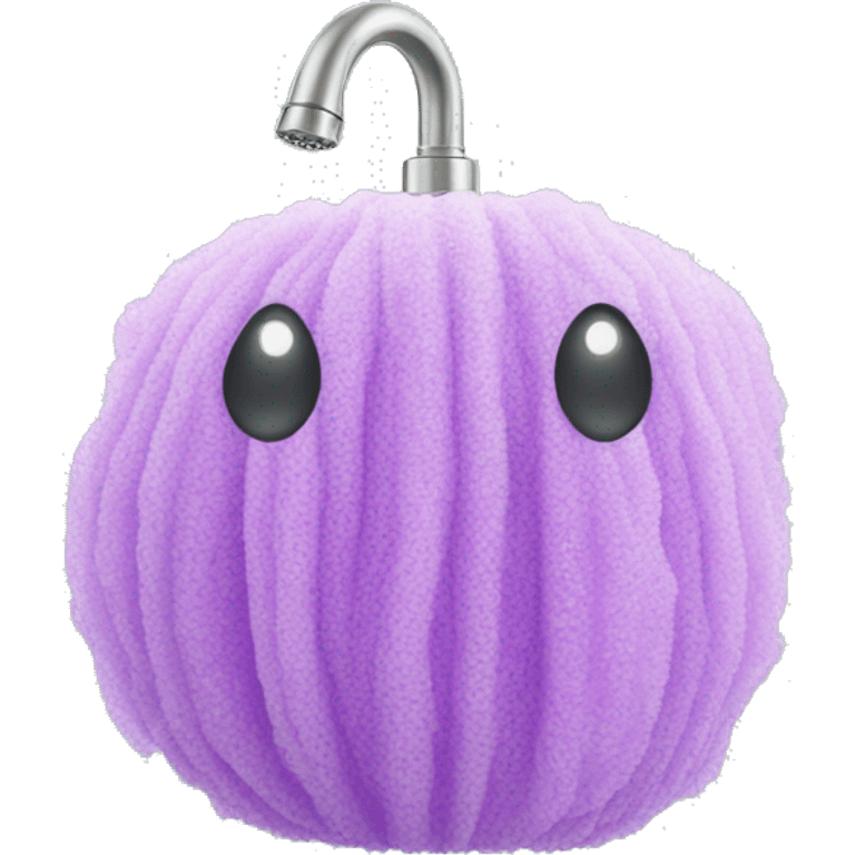 shower loofah emoji