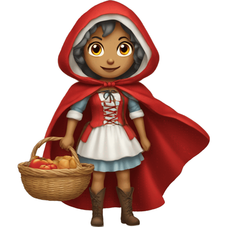 Little Red Riding Hood emoji