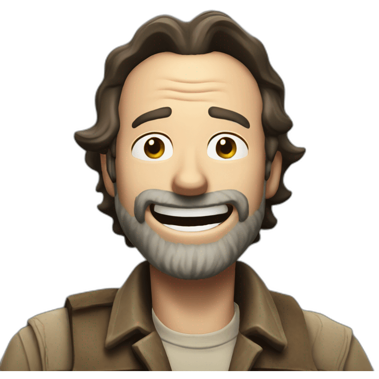 Rick grimes laughing emoji