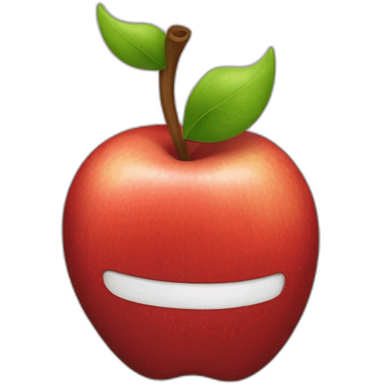 le logo Apple emoji