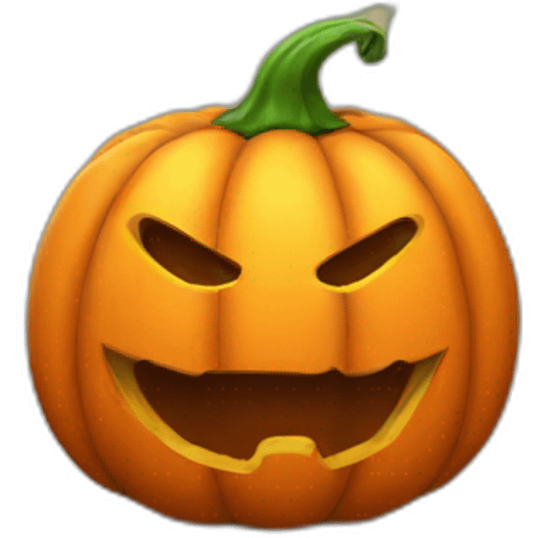 Halloween pumkin emoji