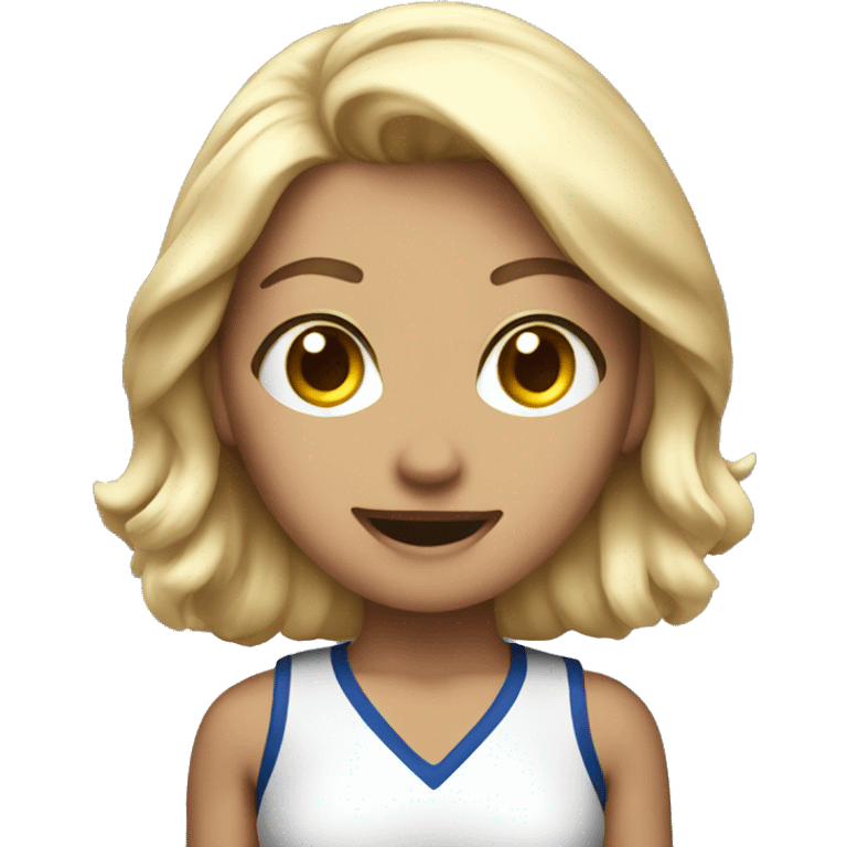 Cheer leader emoji