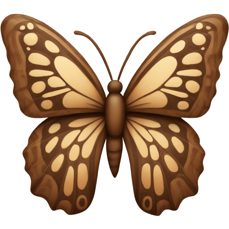 Brown butterfly  emoji