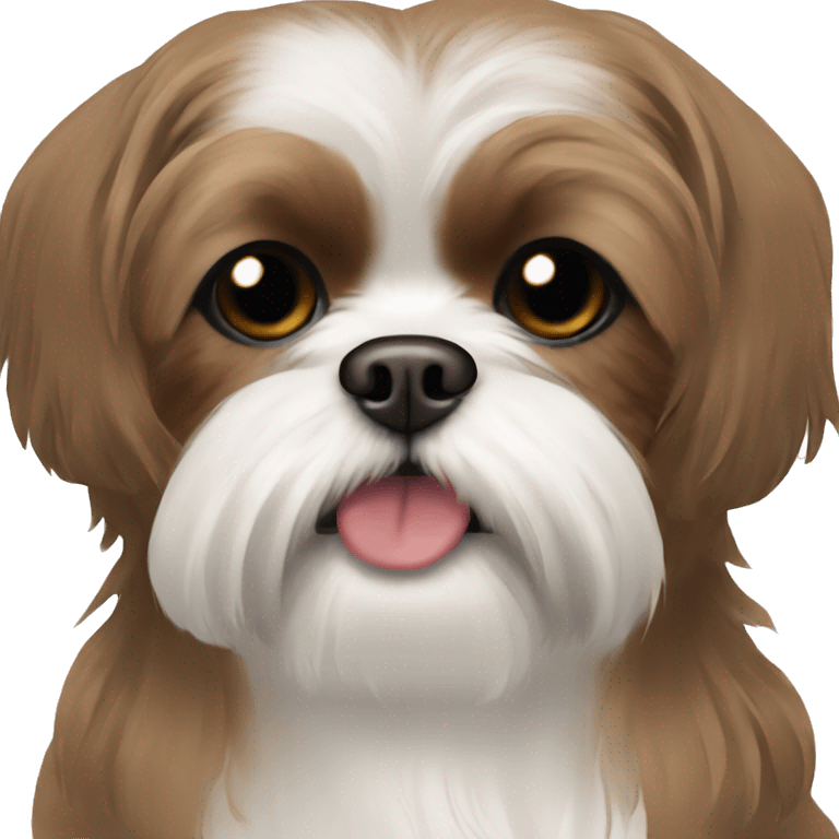 Brown Shih Tzu emoji