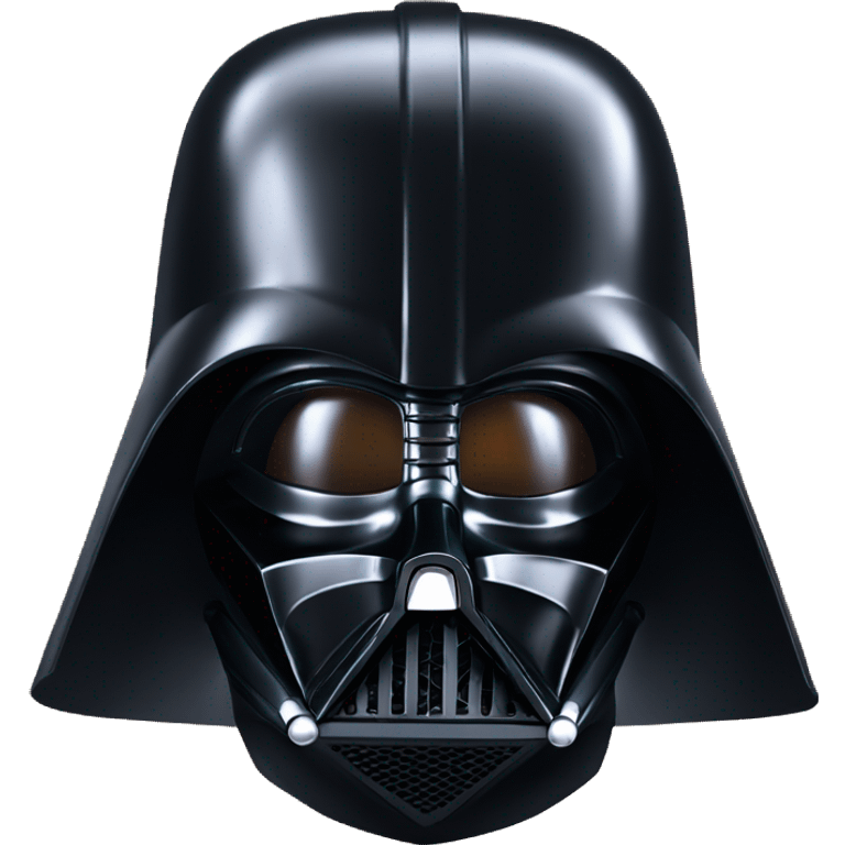 Star Wars Darth vader helmet emoji