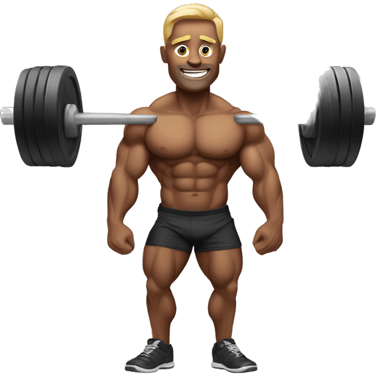 jacked bodybuilder  emoji