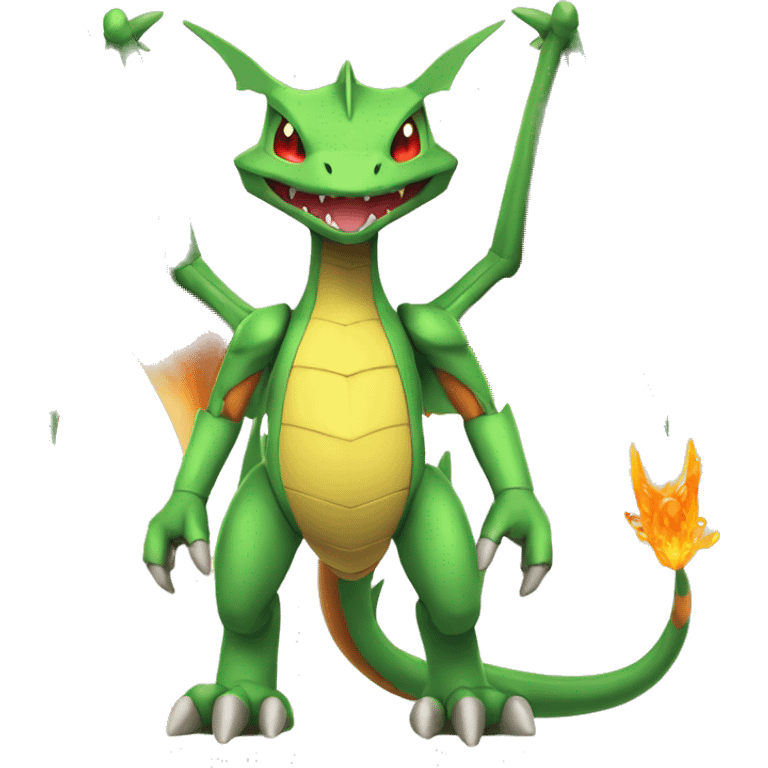 medabot-Flygon-Charizard full body emoji