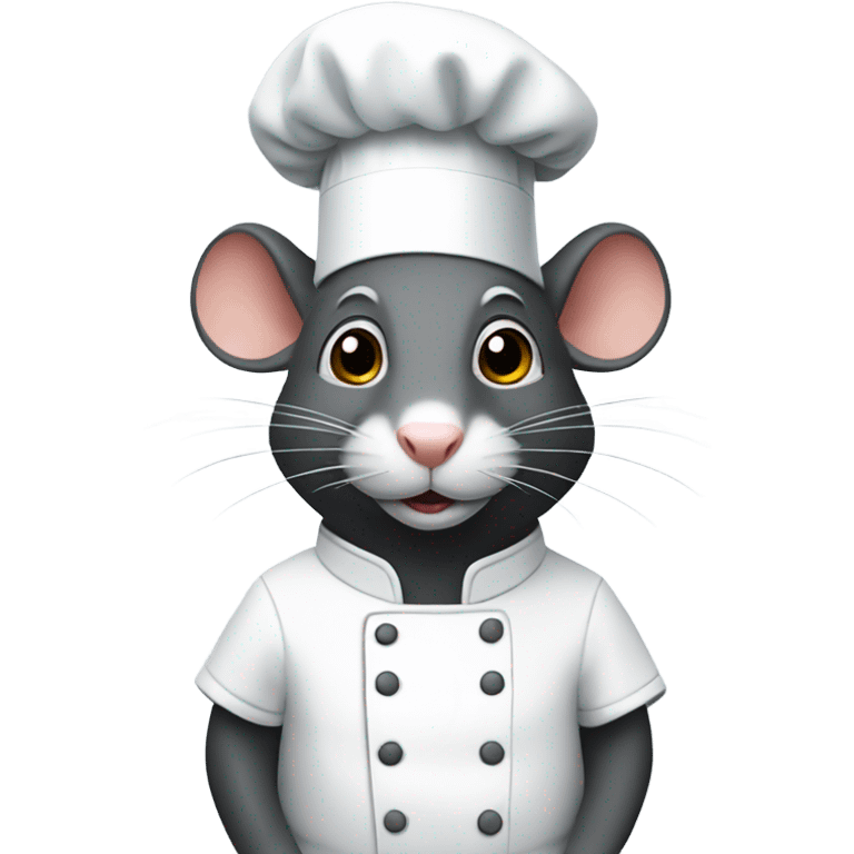 Rat in a chef hat  emoji